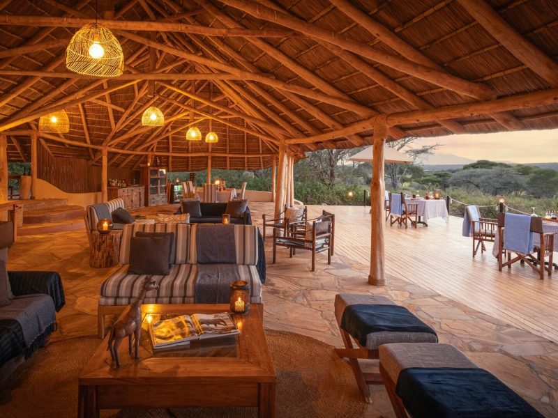 Oliver’s Camp dining